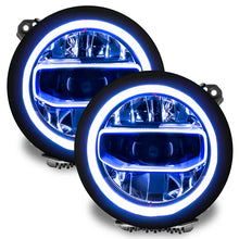 Load image into Gallery viewer, Oracle Jeep Wrangler JL/Gladiator JT RGB+W Headlight DRL Upgrade Kit - ColorSHIFT w/o Controller
