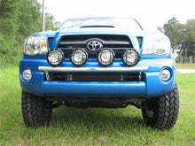 Load image into Gallery viewer, N-Fab Light Bar 05-11 Toyota Tacoma - Gloss Black - Light Tabs
