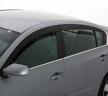 Load image into Gallery viewer, AVS 07-13 Chevy Silverado 1500 Ext. Cab Ventvisor Low Profile Deflectors 4pc - Smoke
