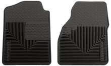 Load image into Gallery viewer, Husky Liners 00-06 Chevy Silverado/Suburban/GMC Sierra/Yukon Heavy Duty Black Front Floor Mats
