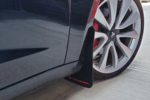 Load image into Gallery viewer, Rally Armor 17-22 Tesla Model 3 Black UR Mud Flap w/ Blue Logo
