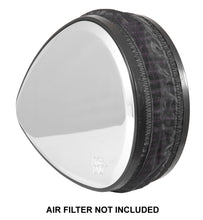 Load image into Gallery viewer, K&amp;N Air Filter Wrap Black Oval for Harley Davidson 91-97 Sportster/Glide/Softail/Fat Boy/Low Rider
