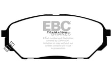 Load image into Gallery viewer, EBC 07-12 Hyundai Veracruz 3.8 Greenstuff Front Brake Pads
