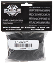 Load image into Gallery viewer, K&amp;N Snowcharger Air FIlter Wrap Round Tapered Black - 3.75in Base ID x 3in Top ID x 5in H
