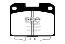 Load image into Gallery viewer, EBC 94-96 Dodge Stealth 3.0 4WD Greenstuff Rear Brake Pads
