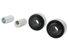 Load image into Gallery viewer, Whiteline Plus 10/08+ Mitsubishi Lancer CJ Anti-Lift/Caster Fr C/A - Lwr Inner Rear Bushing Kit
