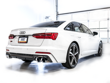Load image into Gallery viewer, AWE Tuning 19-23 Audi C8 S6/S7 2.9T V6 AWD Touring Edition Exhaust - Chrome Silver Tips
