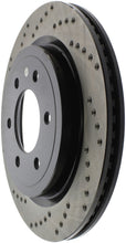Load image into Gallery viewer, StopTech 2019 Ford Raptor w/ Electronic Parking Brake Sport Cross Drilled Right Rear Rotor
