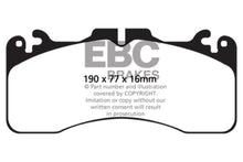 Load image into Gallery viewer, EBC 09+ Lexus LS460 4.6 Sport Greenstuff Front Brake Pads
