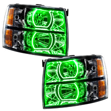 Load image into Gallery viewer, Oracle 07-13 Chevrolet Silverado SMD HL - Black - Square - ColorSHIFT w/ BC1 Controller
