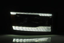 Load image into Gallery viewer, AlphaRex 06-08 Dodge Ram 1500HD PRO-Series Projector Headlights Plank Style Black w/Seq Signal/DRL
