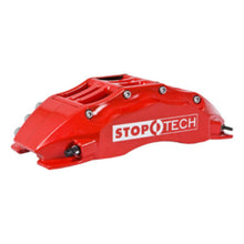 Load image into Gallery viewer, StopTech BBK 01-07 BMW M3 (E46) Front w/ Red ST-60 Calipers 355x32 Drilled Rotors Pads and SS Lines
