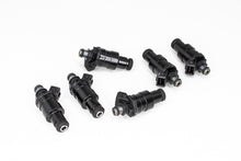 Load image into Gallery viewer, DeatschWerks Universal 1200cc Low Impedance 11mm Upper Injector - Set of 6
