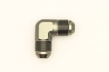 Load image into Gallery viewer, DeatschWerks 8AN Male Flare To 8AN Male Flare 90-Degree Coupler Fitting

