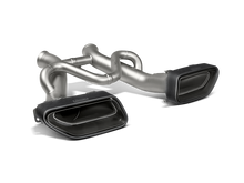 Load image into Gallery viewer, Akrapovic 14-17 McLaren 650S/650S Spyder Slip-On Line (Titanium) w/ Carbon Tips
