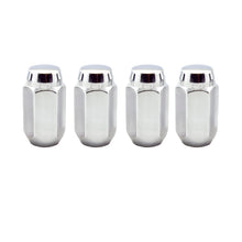 Load image into Gallery viewer, McGard Hex Lug Nut (Cone Seat) M12X1.75 / 13/16 Hex / 1.815in. Length (4-Pack) - Chrome
