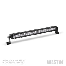 Load image into Gallery viewer, Westin Xtreme LED Light Bar Low Profile Single Row 30 inch Flood w/5W Cree - Black
