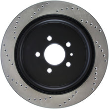 Load image into Gallery viewer, StopTech Premium High Carbon 13-14 Ford Mustang/Shelby GT500 Left Rear Disc Drilled Brake Rotor
