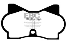 Load image into Gallery viewer, EBC 70-74 De Tomaso Pantera 5.7 Redstuff Front Brake Pads
