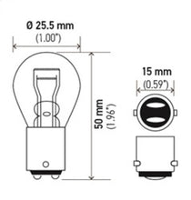 Load image into Gallery viewer, Hella BULB 1176 12V 17/8W BA15d S8 - Min Qty 10 (211656641)
