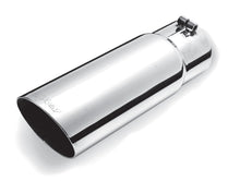 Load image into Gallery viewer, Gibson Round Single Wall Angle-Cut Tip - 3.5in OD/2.25in Inlet/12in Length - Stainless
