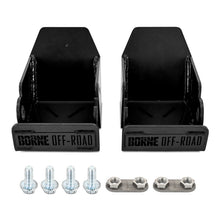 Load image into Gallery viewer, Mishimoto 2021+ Ford Bronco Skid Plate Rear Shock Pair Black
