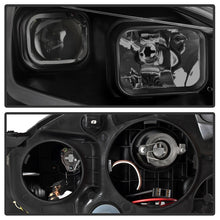 Load image into Gallery viewer, xTune 13-15 Nissan Sentra DRL LED Light Bar Proj Halogen Headlights - Blk Smoke (PRO-JH-NS13-LB-BSM)
