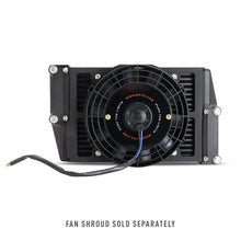 Load image into Gallery viewer, Mishimoto Heavy-Duty Oil Cooler - 10in. Opposite-Side Outlets - Black
