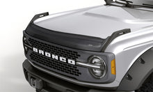 Load image into Gallery viewer, AVS 21-23 Ford Bronco 2/4Dr. Excl. Raptor Aeroskin II Textured Low Profile Hood Shield - Black
