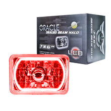 Load image into Gallery viewer, Oracle Pre-Installed Lights 7x6 IN. Sealed Beam - Red Halo
