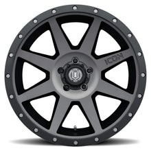Load image into Gallery viewer, ICON Rebound 20x9 6x135 16mm Offset 5.625in BS Titanium Wheel
