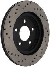 Load image into Gallery viewer, StopTech 05-10 Ford Mustang V6/4.0L / GT V8/4.6L Cross Drilled Right Rear Rotor

