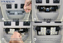 Load image into Gallery viewer, Putco 08-12 Ford EsCape w/o Sunroof Premium LED Dome Lights (Application Specific)
