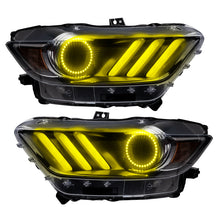 Load image into Gallery viewer, Oracle 15-17 Ford Mustang V6/GT/Shelby DRL Upgrade w/ Halo Kit - ColorSHIFT w/ BC1 Controller
