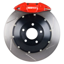 Load image into Gallery viewer, StopTech 03-05 350z (non-track) / 03-08 350z / 02-04 Infiniti G35 Track Rear BBK w/ Red ST-22 Calipe
