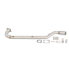 Load image into Gallery viewer, Mishimoto 15+ Subaru WRX Downpipe/J-Pipe w/ Catalytic Converter (6sp Only)
