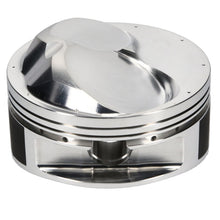 Load image into Gallery viewer, JE Pistons 502BBC OPEN CHAM DOM Set of 8 Pistons
