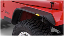 Load image into Gallery viewer, Bushwacker 87-95 Jeep Wrangler Flat Style Flares 4pc Excludes Renegade - Black
