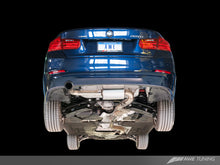 Load image into Gallery viewer, AWE Tuning BMW F30 320i Touring Exhaust &amp; Performance Mid Pipe - Chrome Silver Tip (102mm)
