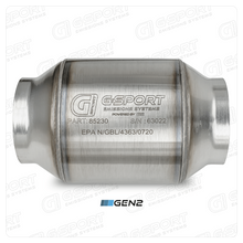 Load image into Gallery viewer, GESI G-Sport 400 CPSI GEN 2 EPA Compliant 3.0in Inlet/Out Catalytic Converter-4.5in x 4in 500-850HP
