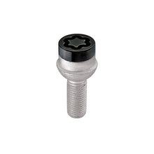 Load image into Gallery viewer, McGard Wheel Lock Bolt Set - 4pk. (Radius Seat) M14X1.5 / 17mm Hex / 26.7mm Shank Length - Black
