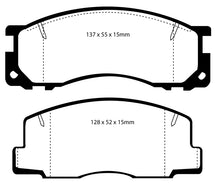 Load image into Gallery viewer, EBC 90-93 Toyota Previa Rear Drums Ultimax2 Front Brake Pads
