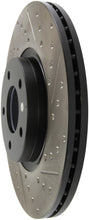 Load image into Gallery viewer, StopTech 07-09 Mazda 3 Left Front Slotted &amp; Drilled Rotors
