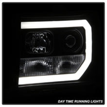 Load image into Gallery viewer, Spyder GMC Sierra 1500/2500/3500 07-13 V2 Projector Headlights- Black PRO-YD-GS07V2-LBDRL-BK
