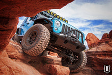 Load image into Gallery viewer, ICON 07-18 Jeep Wrangler JK Pro Series Front Bumper Rec Winch Mount w/Bar/Tabs
