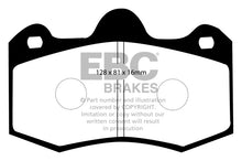Load image into Gallery viewer, EBC 11+ Mclaren MP4-12C 3.8 Twin Turbo Orangestuff Rear Brake Pads
