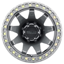 Load image into Gallery viewer, Method MR108 17x9 -44mm Offset 8x6.5 130.81mm CB Gloss Titanium w/BH-H24125-38 Wheel
