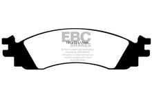Load image into Gallery viewer, EBC 10-12 Ford Taurus 3.5 Twin Turbo SHO Redstuff Front Brake Pads
