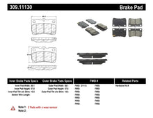 Load image into Gallery viewer, StopTech Performance 06 Lexus GS300/430 / 07-08 GS350 / 06-08 IS250/350 Rear Brake Pads
