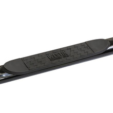 Load image into Gallery viewer, Westin 2014-2018 Chevy Silverado 1500 Dbl Cab (Body Mount) Platinum 4 Oval Nerf Step Bars - Black
